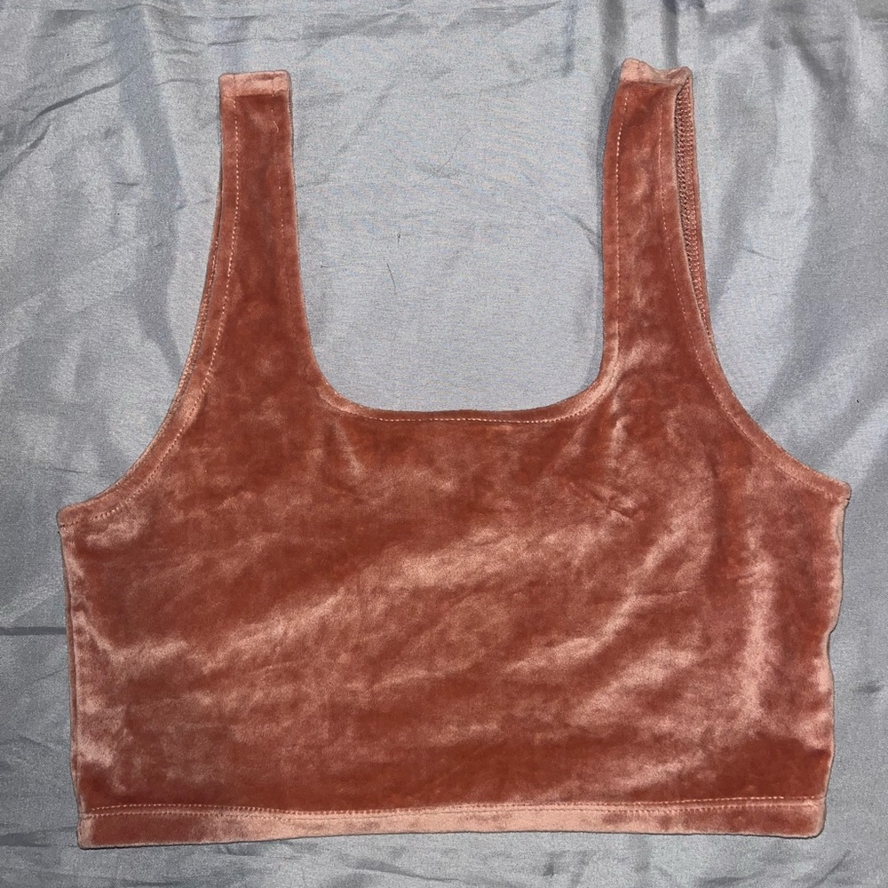 Pink crop top
